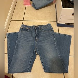 PREOWNED MADEWELL JEANS